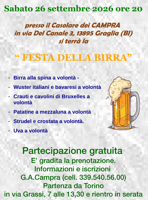 festa birra